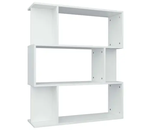 Grāmatu Plaukts, 80X24X96 Cm, Balts, Inženierijas Koks Vidaxl