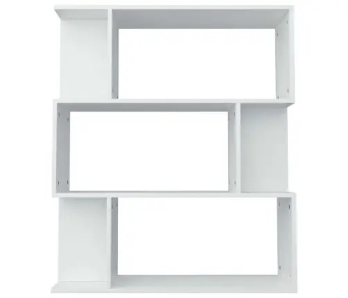 Grāmatu Plaukts, 80X24X96 Cm, Balts, Inženierijas Koks Vidaxl