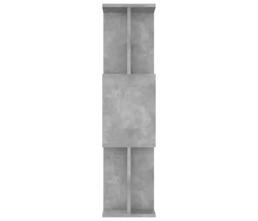 Grāmatu Plaukts, 80X24X96 Cm, Betonpelēks, Inženierijas Koks Vidaxl
