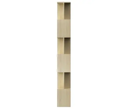 Raamatukapp, Sonoma Tamm, 80 X 24 X 192 cm Tehispuit