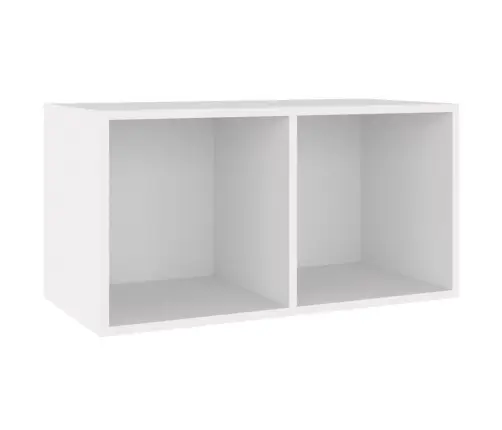 Vinila Plašu Uzglabāšanas Kaste, 71X34X36 Cm, Inženierijas Koks Vidaxl