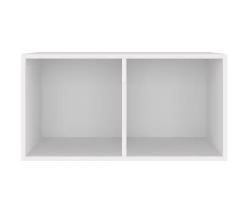 Vinila Plašu Uzglabāšanas Kaste, 71X34X36 Cm, Inženierijas Koks Vidaxl