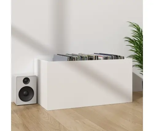 Vinila Plašu Uzglabāšanas Kaste, 71X34X36 Cm, Inženierijas Koks Vidaxl