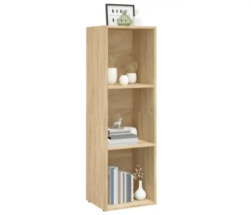 Grāmatu Plaukts, 36X30X114 Cm, Ozolkoka Krāsa Inženierijas Koks Vidaxl