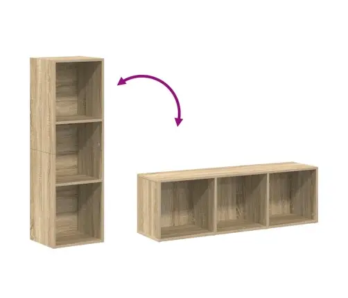 Grāmatu Plaukts, 36X30X114 Cm, Ozolkoka Krāsa Inženierijas Koks Vidaxl