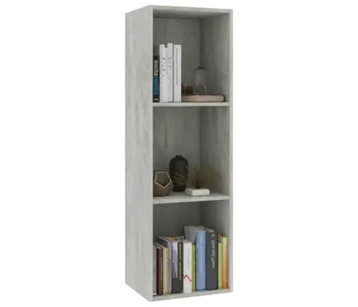 Grāmatu Plaukts, 36X30X114 Cm, Betona Pelēks, Inženierijas Koks Vidaxl Grāmatu Plaukts, 36X30X114 Cm, Betona Pelēks, Inženierijas Koks Vidaxl