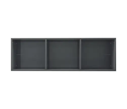 Raamaturiiul/Telerialus, Hall, 36X30X114 cm Tehispuit