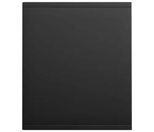 Raamaturiiul/Telerialus, Must, 36 X 30 X 143 cm Tehispuit