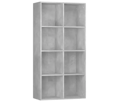 Knygų/Šoninė Spintelė, Betono, 66X30X130cm Apdirbta Mediena