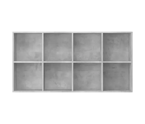 Knygų/Šoninė Spintelė, Betono, 66X30X130cm Apdirbta Mediena