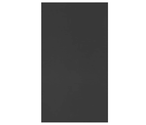 Raamaturiiul/Puhvetkapp, Must 50X25X80 cm Tehispuit