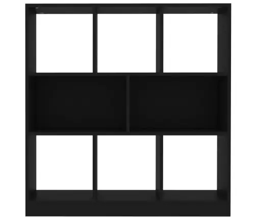 Raamaturiiul Must 97,5 X 29,5 X 100 cm Tehispuit