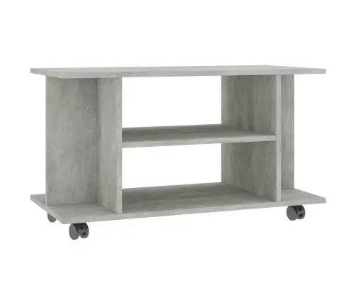 Tv Skapītis Ar Ritenīšiem, Pelēks, 80X40X45 Cm, Koks Vidaxl Tv Skapītis Ar Ritenīšiem, Pelēks, 80X40X45 Cm, Koks Vidaxl