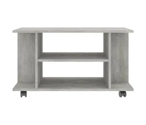 Tv Skapītis Ar Ritenīšiem, Pelēks, 80X40X45 Cm, Koks Vidaxl Tv Skapītis Ar Ritenīšiem, Pelēks, 80X40X45 Cm, Koks Vidaxl