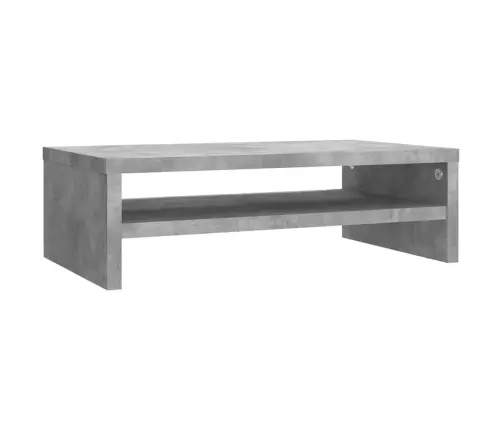 Monitoriaus Stovas, Betono, 42X24X13cm Apdirbta Mediena