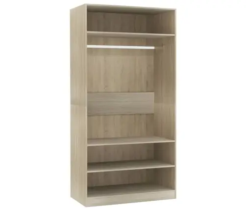 Garderoob Sonoma Tamm 100 X 50 X 200 Cm Tehispuit