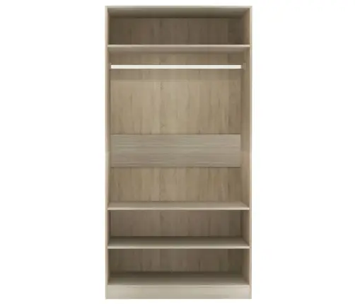 Garderoob Sonoma Tamm 100 X 50 X 200 Cm Tehispuit