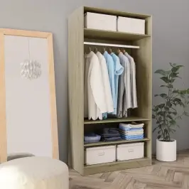 Garderoob Sonoma Tamm 100 X 50 X 200 Cm Tehispuit