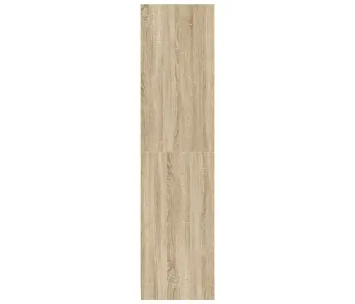 Skapis, 50X50X200 Cm, Ozolkoka Krāsā, Inženierijas Koks Vidaxl