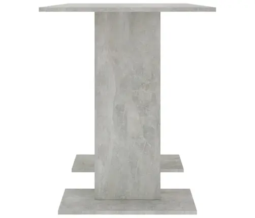 Virtuves Galds, 110X60X75 Cm, Betonpelēks, Inženierijas Koks Vidaxl