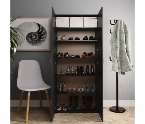 Kingakapp, Must, 80 X 35,5 X 180 cm Tehispuit