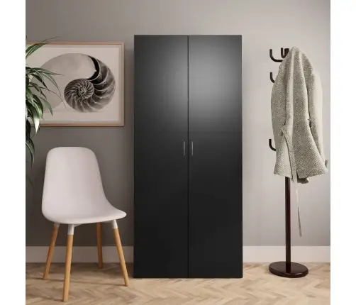 Kingakapp, Must, 80 X 35,5 X 180 cm Tehispuit