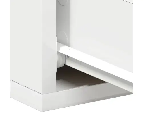 Naktsskapītis, 40X30X15 Cm, Inženierijas Koks, Balts Vidaxl