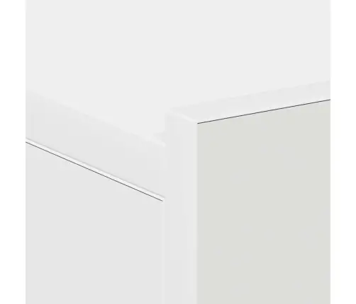 Sienas Naktsskapīši, 2 Gab., 40X30X15 Cm, Koks, Balti Vidaxl