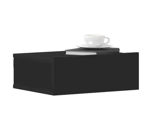 Seina Öökapid 2 Tk Must 40 X 30 X 15 Cm Tehispuit