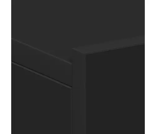 Seina Öökapid 2 Tk Must 40 X 30 X 15 Cm Tehispuit