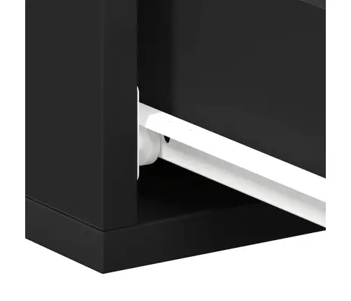 Seina Öökapid 2 Tk Must 40 X 30 X 15 Cm Tehispuit