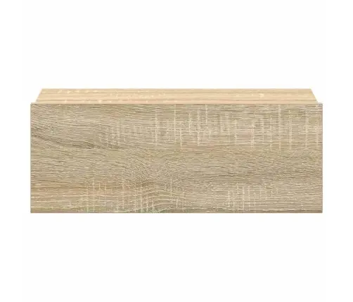 Pakabinamas Naktinis Staliukas, Ąžuolo, 40X30X15cm Mediena