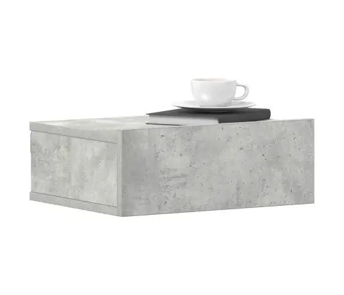 Pakabinamas Naktinis Staliukas, Betono, 40X30X15cm Mediena