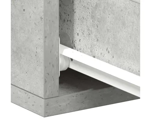 Pakabinamas Naktinis Staliukas, Betono, 40X30X15cm Mediena