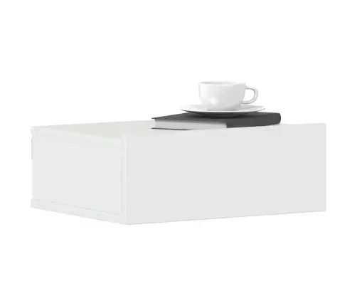 Seina Öökapp Kõrgläikega Valge 40 X 30 X 15 Cm Tehispuit