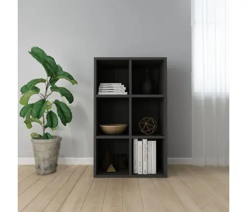 Grāmatu Plaukts, Melns, 66X30X98 Cm, Skaidu Plāksne Vidaxl