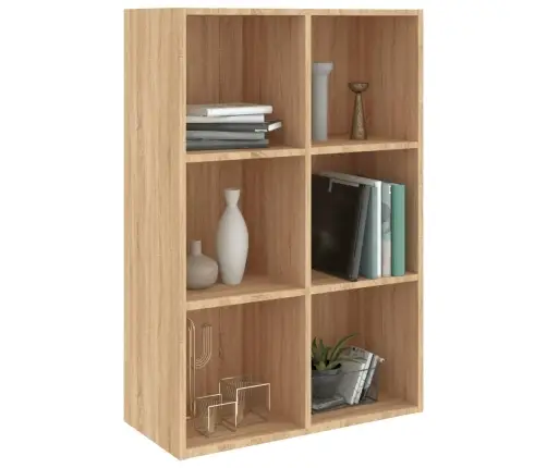 Knygų/Šoninė Spintelė, Ąžuolo Spalvos, 66X30X98 cm Mdp