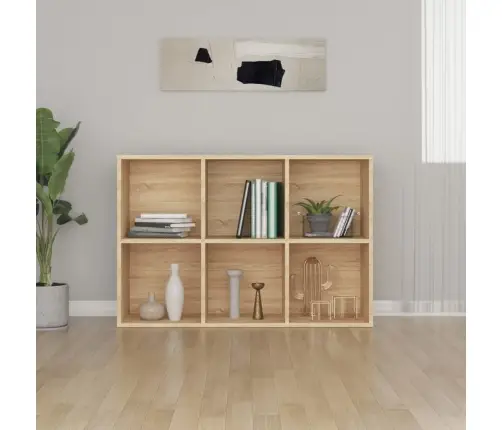 Knygų/Šoninė Spintelė, Ąžuolo Spalvos, 66X30X98 cm Mdp