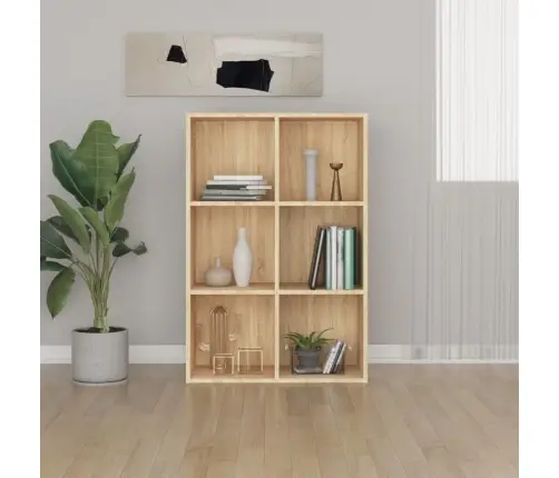 Knygų/Šoninė Spintelė, Ąžuolo Spalvos, 66X30X98 cm Mdp