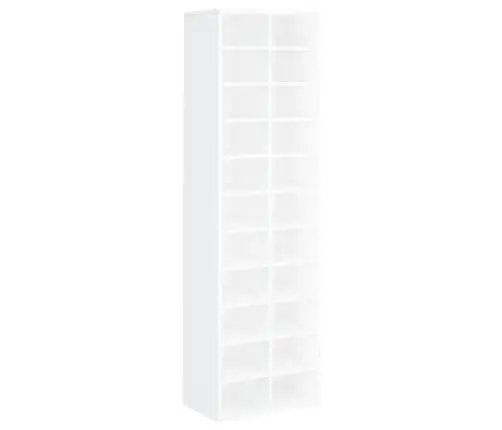 Spintelė Batams, Baltos Spalvos, 54X34X183 cm Mpd