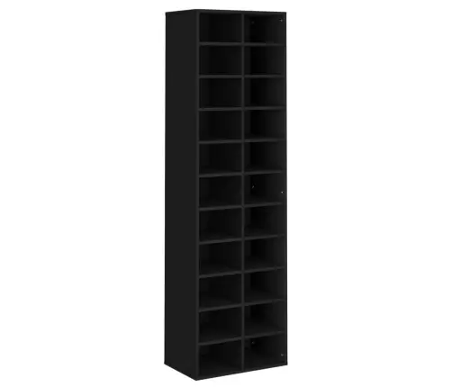 Spintelė Batams, Juodos Spalvos, 54X34X183 cm Mdp