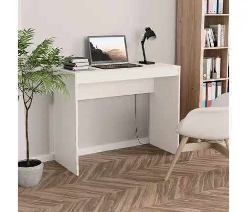 Rakstāmgalds, Balts, 90X40X72 Cm, Inženierijas Koks Vidaxl
