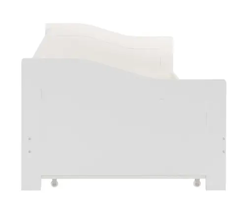 Izvelkams Dīvāna Rāmis, Balts, Priedes Koks, 90X200 Cm Vidaxl