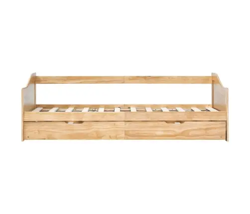 Ištraukiamos Sofos-Lovos Rėmas, 90X200cm Pušies Mediena