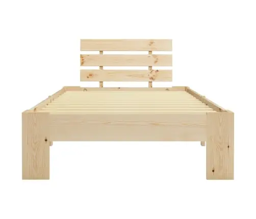 Lovos Rėmas, 90X200 cm Pušies Medienos Masyvas