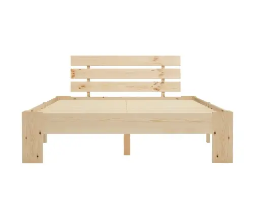 Voodiraam, Tugevast Männipuidust, 120 X 200 Cm