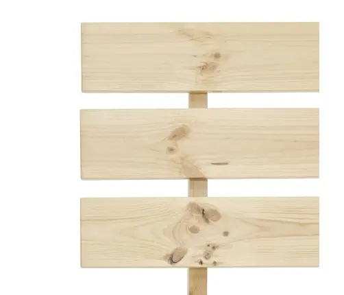 Voodiraam, Tugevast Männipuidust, 120 X 200 Cm