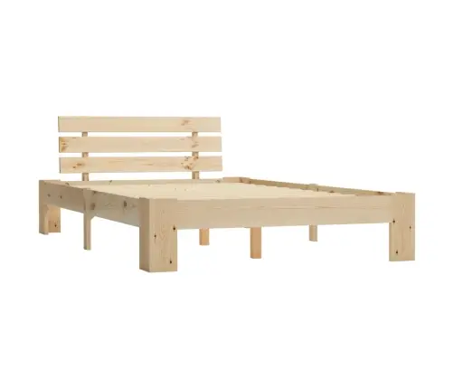 Lovos Rėmas Su Galvūgaliu, 140X200cm Pušies Medienos Masyvas