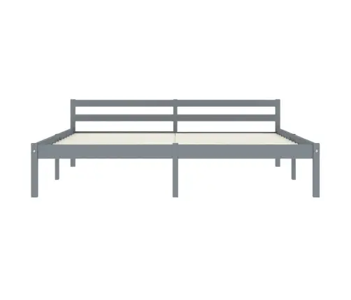 Lovos Rėmas, Pilkos Sp., 180X200cm Pušies Medienos Masyvas