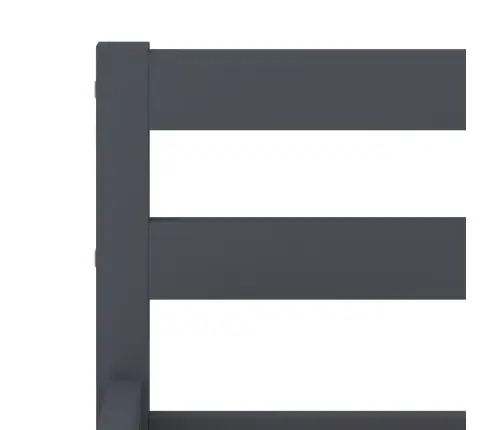 Lovos Rėmas, Pilkos Sp., 180X200cm Pušies Medienos Masyvas